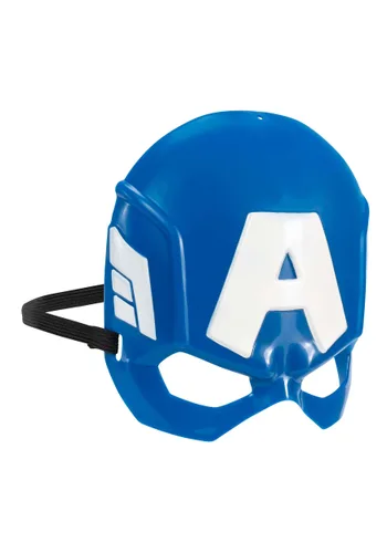 Vista 3 de Máscara de Valor de Captain America para Niños Multicolor