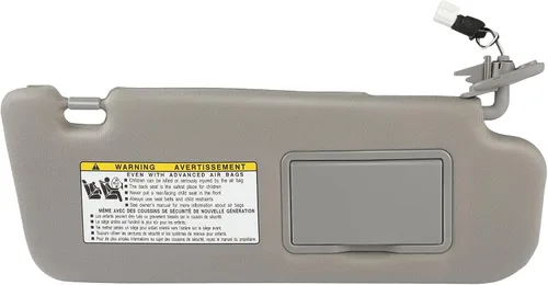 Vista 25 de Visor de sol para pasajero derecho gris sin techo solar para 2002-2005 para Dodge para Ram 1500, 2003-2005 para Dodge para Ram 2500, 2003-2005
