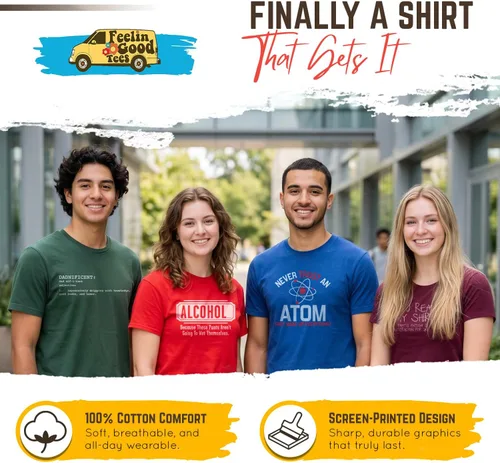 Vista 3 de Feelin Good Tees You Find It Offensive? - Camiseta divertida con texto en inglés "I Find It Funny Sarcastic Witty" Negro