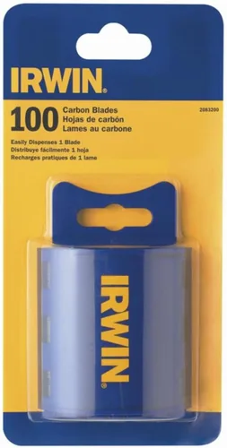 Vista 7 de IRWIN Industrial 2084100 - Cuchillas de utilidad de hoja azul bimetálica (5 unidades)