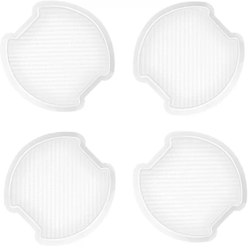 Vista 8 de 4 piezas protectores universales de borde de puerta de automóvil, protector de silicona para parachoques de carrocería de automóvil, moldura
