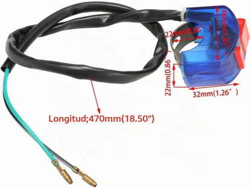 Vista 8 de YOXUFA Mini kit de acelerador de bicicleta de repuesto para Coleman Minibike CT200U CT200U-EX BT200X Baja DB30 Warrior MB200 Predator 212cc Motovox