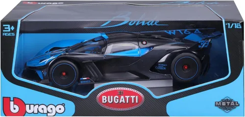 Vista 8 de Bburago 1:18 Bugatti Bolide, Azul
