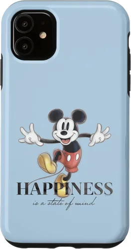 Vista 8 de Disney 100 aniversario Mickey Mouse D100 Quote Happiness Case para iPhone 17