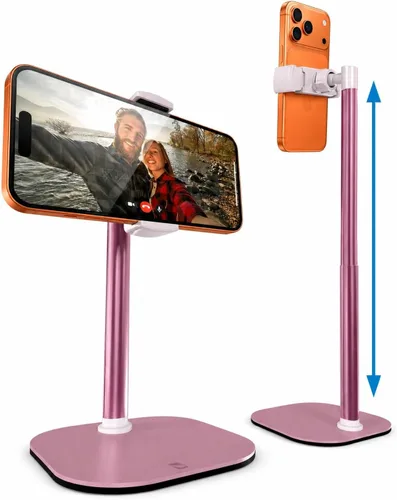 Vista 10 de COOPER ChatStand, soporte ajustable para teléfono celular para escritorio, soporte de teléfono para grabación, soporte para iPhone para filmar