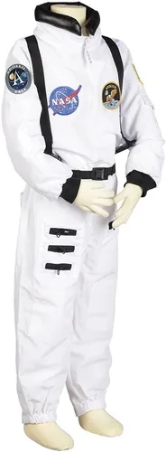 Vista 3 de Aeromax Jr. Astronauta Traje Apolo 11 Disfraz con gorra