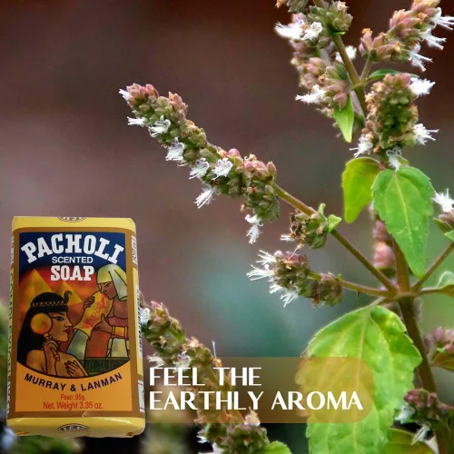 Vista 3 de Murray & Lanman Pacholi, jabón perfumado, 3.3 oz (95 gr)