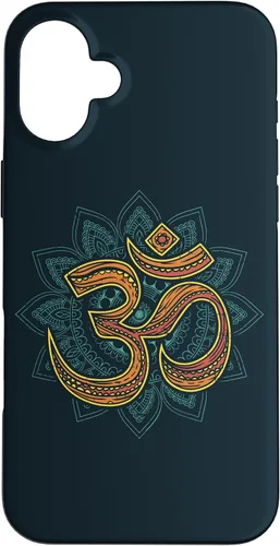Vista 23 de Funda con diseño de mandala espiritual Om para iPhone 17