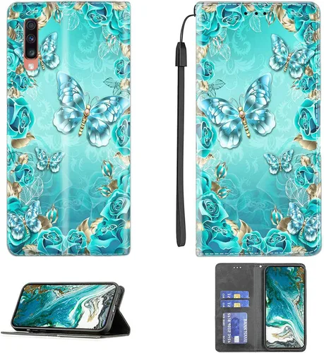 Vista 499 de jioeuinly ATT Motivate 2 - Funda compatible con ATT Motivate 2, funda con soporte abatible y cierre magnético DJS