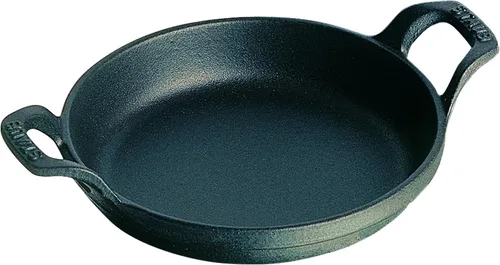 Vista 13 de staub Dish 40509-472 - Plato redondo pequeño, negro, 4.7 pulgadas (4.7 in), compatible con inducción, producto auténtico japonés