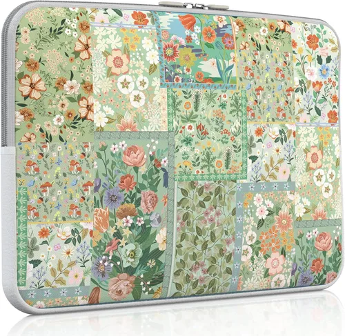 Vista 20 de iCasso - Funda para MacBook Air de 13 a 13.6 pulgadas, M5-M1, color marrón Rompecabezas marrón