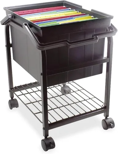 Vista 3 de AVTTLF2B - Caja de almacenamiento de archivos portátil Advantus Companion
