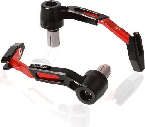 Vista 8 de Para Benelli TRK502 TRK 502 motocicleta CNC manillar embrague manillar protector de palanca de protección (color : negro)