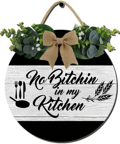 Vista 12 de Bless The Food Before Us, The Family Beside Us Farmhouse - Decoración de pared de cocina