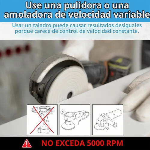 Vista 9 de Almohadillas de pulido de diamante de 4 pulgadas, juego de 11 + 1 almohadilla de respaldo para granito, hormigón, mármol, pulido, libro electrónico