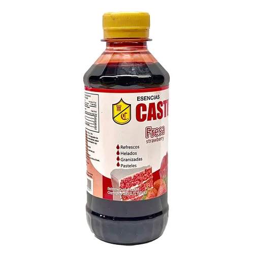 Vista 2 de Castilla Concentrado Sabor Fresa 8.6 fl oz - Esencia de Fresa (Pack de 1)