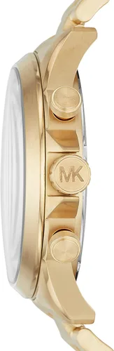 Vista 2 de Michael Kors Reloj cronógrafo de acero inoxidable Gage Reloj de silicona con cronógrafo de calibre