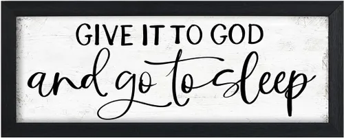 Vista 13 de YPY Letrero con texto en inglés "Always Kiss Me Goodnight" (Always Kiss Me Goodnight): pintura que absorbe el sonido, arte de pared – Decoración