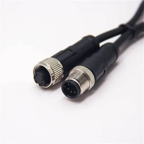 Vista 16 de Elecbee Conector M12 5 Pin A-Code Hembra a Hembra Cable terminado doble 1M/3.3ft