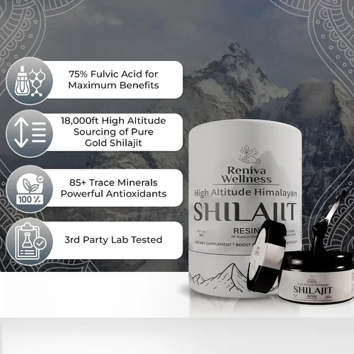 Vista 3 de Resina Shilajit del Himalaya de alta altitud, grado dorado, más de 85 minerales traza, energía, enfoque y apoyo inmunológico, probado en laboratorio