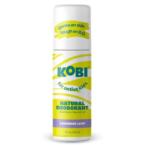 Vista 9 de Kobi Desodorante para niños activos, adolescentes, niñas, niños, natural, sin aluminio, fuerza deportiva - Cherry Kick