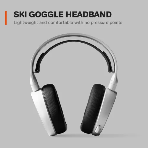 Vista 2 de SteelSeries Arctis 3 Console - Stereo Wired Gaming Headset for PlayStation 5 4 Xbox Series XS Nintendo Switch VR Android and iOS - White