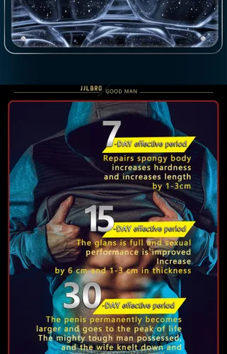 Vista 3 de Ultimate Male Performance Men's Care Huge XXL - Gel de ampliación extra fuerte JJLBRO para hombres para una estimulación prolongada