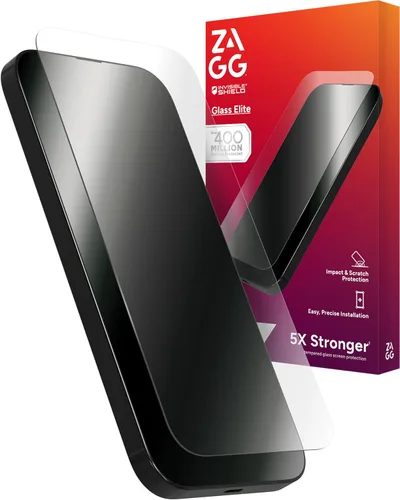 Vista 35 de ZAGG Glass Elite Protector de Pantalla para iPhone SE (3ª/2ª Gen), 8, 7, 6s, 6 – Máxima Protección contra Impactos y Arañazos, Vidrio