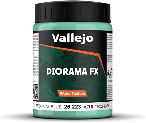 Vista 10 de Vallejo - Texturas de agua Diorama FX Efecto espuma 1.1 fl oz. (1.08 fl oz.)
