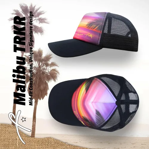 Vista 3 de Grace Folly Gorra de béisbol de malla Snapback para hombre o mujer