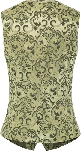 Vista 2 de GRACE KARIN Chaleco de chaleco vintage para mujer, vestido steampunk, chaqueta jacquard