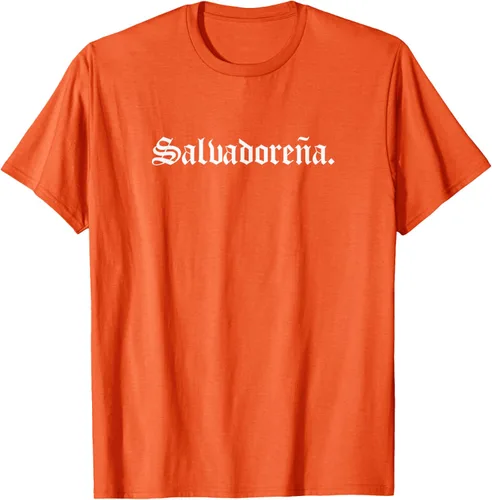 Vista 86 de Camiseta Salvadoreña Mujer, Negro