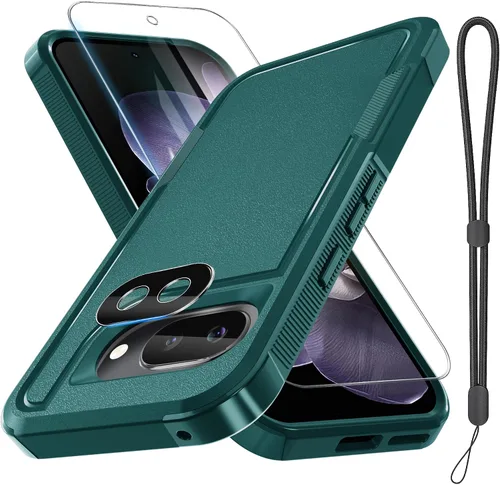 Vista 25 de Funda para Google Pixel 7A, Funda Protectora de Teléfono de Cuerpo Completo Resistente de Trabajo Pesado Robusta a Prueba de Golpes con Correa