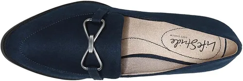Vista 2 de LifeStride Devyn - Mocasines de tacón de 2 bloques para mujer