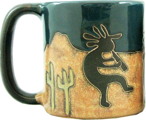 Vista 2 de Taza Desert Kokopelli - 16 oz