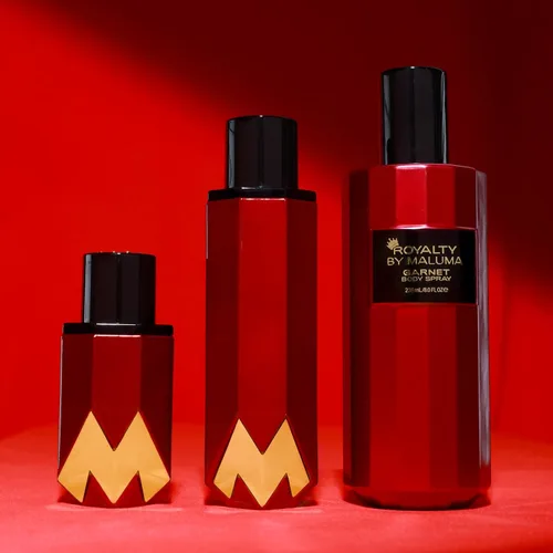 Vista 5 de Garnet Body Spray para hombres, 8 onzas, perfume audaz y vibrante para hombres, fragancia de madera Fougere, notas superiores de lavanda y rosa