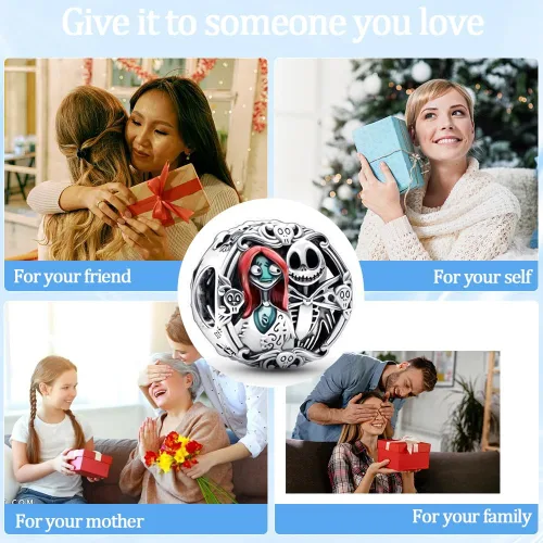 Vista 7 de polengju Birth Stone Love Heart Flying House Mom Crown Balloons Smile Children Luchs Charms para pulseras de plata de ley 925, collares, regalos