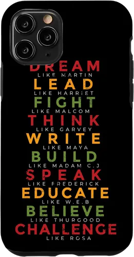 Vista 27 de iPhone 16 African American Men Women Kids Black History Month Case