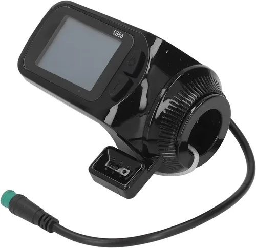 Vista 7 de Medidor de pantalla LCD eléctrico, 24 V, 36 V, 48 V, 60 V, pantalla LCD para scooter eléctrico, baja tasa de fallas, computadora con velocímetro