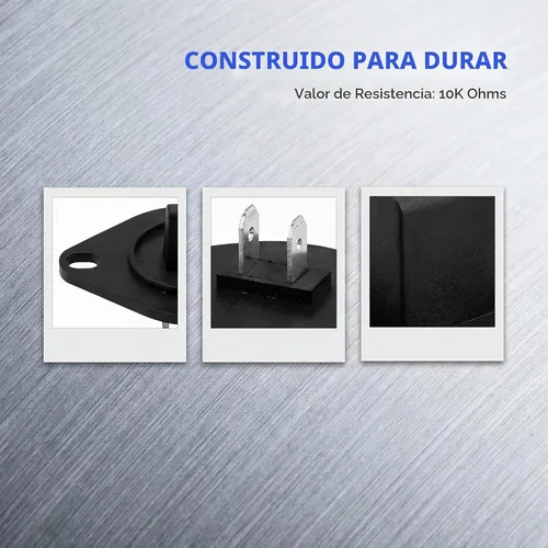 Vista 6 de Termistor de control de secadora 134587700, 2 uds., 10 K ohmios