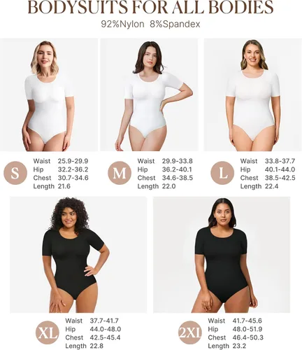 Vista 5 de BRABIC Body moldeador para mujer para control de abdomen, sin costuras, sin mangas, moldeador de cuerpo
