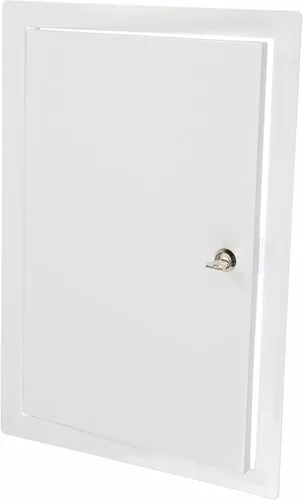 Vista 22 de Panel de acceso de aluminio para paneles de yeso de 6 x 6 pulgadas, puerta del eje de servicio, plomería, electricidad, calefacción, escotilla