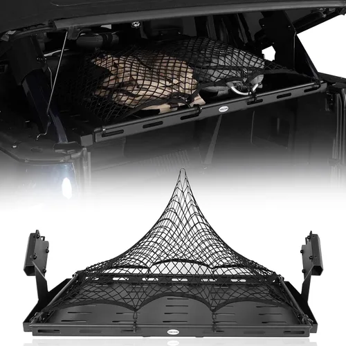 Vista 12 de u-Box Bronco Barras transversales de aluminio para Ford Bronco 2021-2026 con techo rígido de 2 puertas (excluye Bronco Sport), cesta de carga