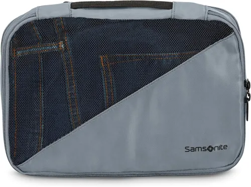 Vista 3 de Samsonite Juego de cubos de embalaje de compresión de 3 piezas, azul estatal
