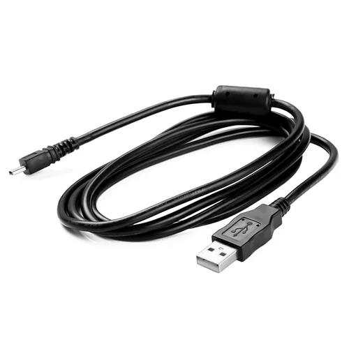 Vista 2 de Cable de carga de cargador de datos de transferencia de cámara USB de repuesto para Nikon Coolpix B500 A300 A10 A100 L29 L31 L32, UC-E6 UC-E16