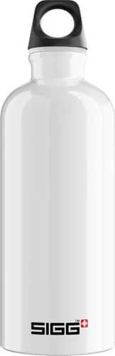 Vista 13 de Sigg - Botella de agua de metal reciclado - Traveller - Fabricada en Suiza - Para bebidas carbonatadas - Sin BPA - 20 Oz Glacier