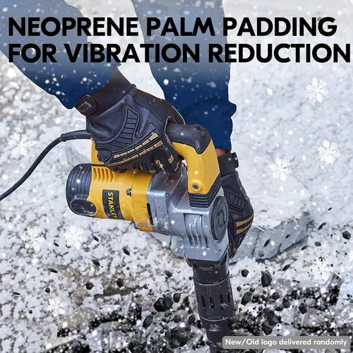 Vista 6 de Vgo... -4 ℉ o superior Guantes mecánicos resistentes al agua para invierno de alta destreza, antivibración, antiabrasión, pantalla táctil