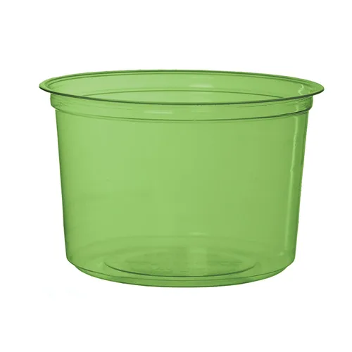 Vista 5 de Eco-Products - Tapas redondas transparentes compostables de 5 onzas, caja de 2000, preparación de comidas de plástico PLA hecha de ácido poliláctico