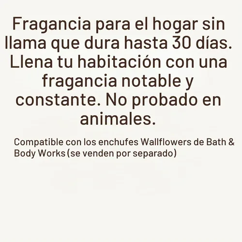 Vista 4 de Bath & Body Works Recambios de alhelíes, aroma de madera de teca de caoba