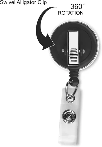 Vista 5 de Beautiful English Bulldog Artistic Design Badge Reel ID Holder